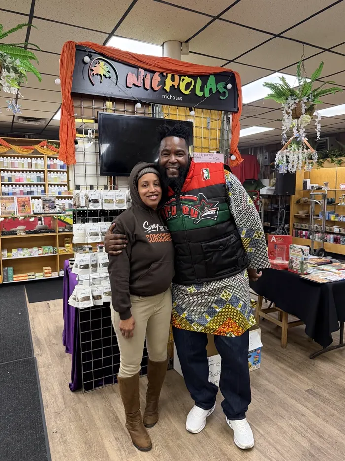 Dr. Umar Johnson at Nicholas Brooklyn