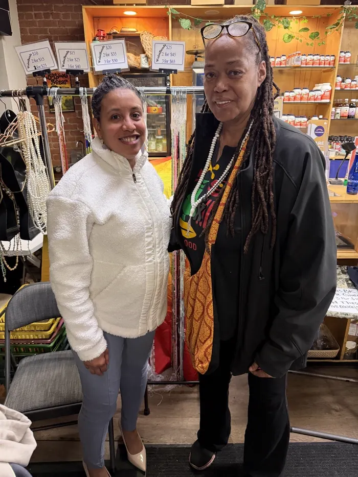 Malaak Shabazz at Nicholas Brooklyn